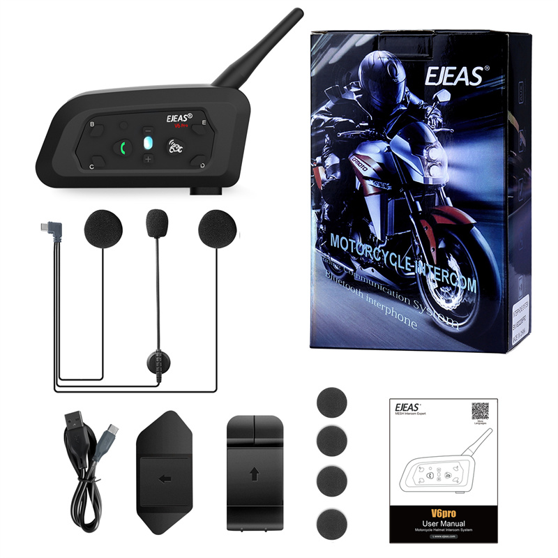 Nuovo Ejeas V6 Pro: Auricolare - Motorcycle Helmets recensione e prezzo