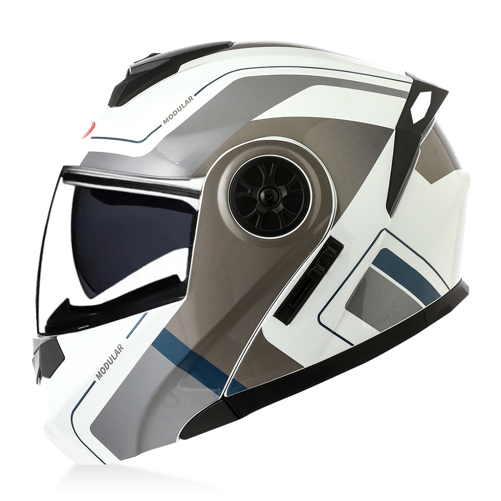 Casco Modulare di Alta Qualità - Full Face Motorcycle Helmet With Bluetooth recensione e prezzo