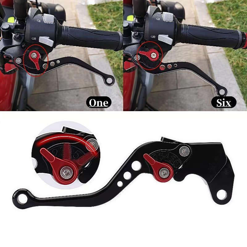 Leva Freno Regolabile per Moto - Cnc Aluminum Adjustable Brake Clutch Levers recensione e prezzo