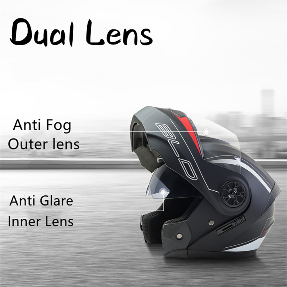 Casco integrale per moto Bluet - Modular Flip Up Motorcycle Helmet Dot Approved recensione e prezzo