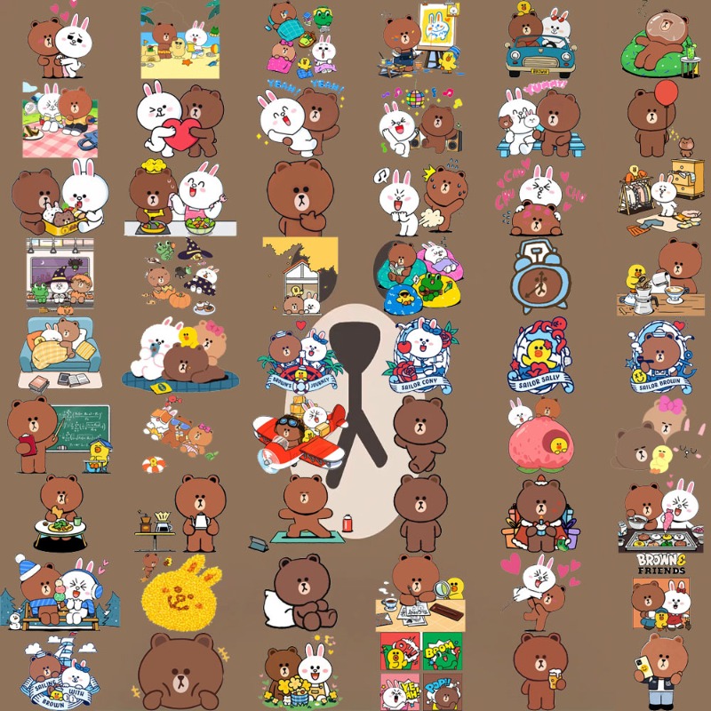 LINE FRIENDS, adesivi decorati - Atv Parts recensione e prezzo