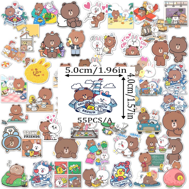 LINE FRIENDS, adesivi decorati - Atv Parts recensione e prezzo