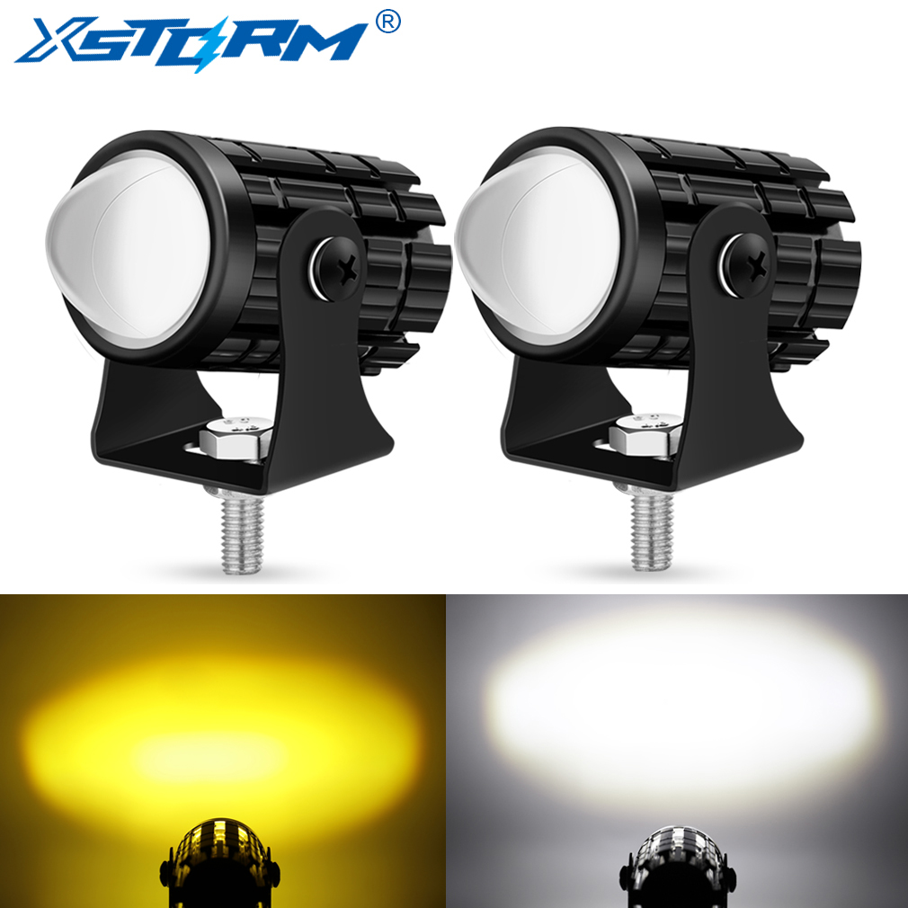 Universale moto LED faro proie - Universal Motorcycle Led Headlight Projector recensione e prezzo